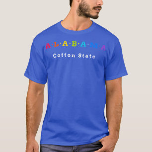 Alabama USA Cotton State TShirt