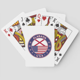 Alabama, USA States, Alabama Playing Cards