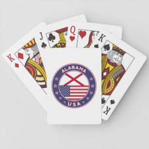 Alabama, USA States, Alabama Playing Cards