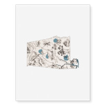 Alabama Vintage Picture Map