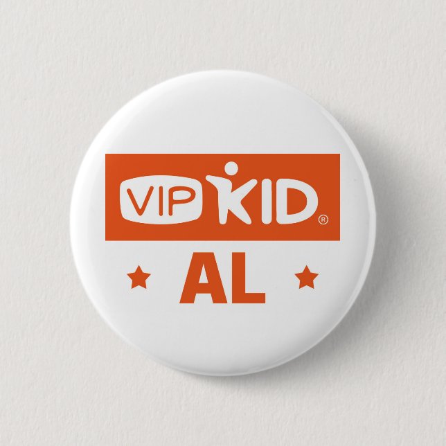 Alabama VIPKID Button (Front)
