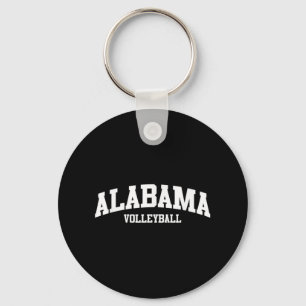 Alabama Volleyball Alabama State Home Key Ring