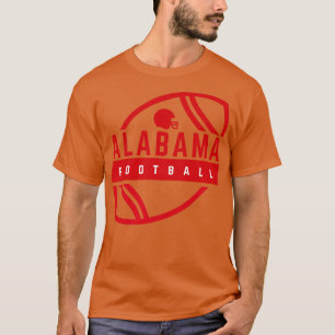Alabama with the State Flag Colours T-Shirt