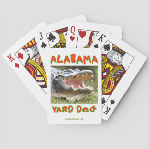 ALABAMA YARD DOG PLAYING CARDS