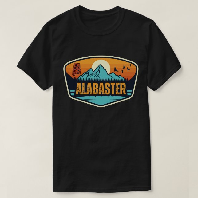 Alabaster, Alabama T-Shirt (Design Front)
