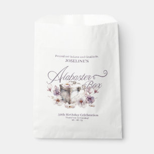 Alabaster Box Birthday Favour Bags