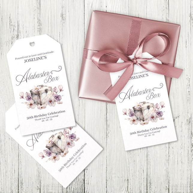 Alabaster Box Birthday  Gift Tags (Creator Uploaded)