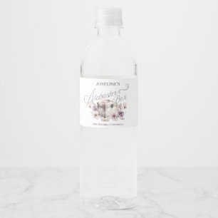 Alabaster Box Birthday Water Bottle Label
