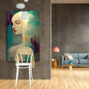Alabaster canvas print