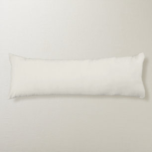 Alabaster (solid colour) body cushion