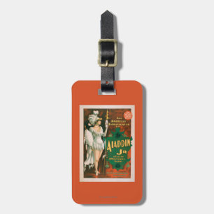 Aladdin Jr. Tale of a Wonderful Lamp Theatre 2 Luggage Tag