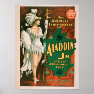 Aladdin Jr. Tale of a Wonderful Lamp Theatre 2 Poster