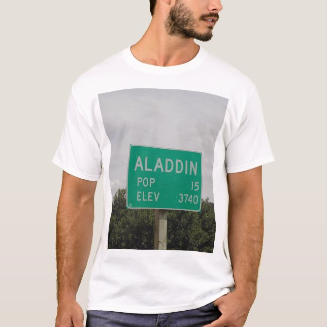 Aladdin, WY T-Shirt (Front)