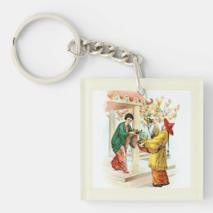Aladdin's Lamp Key Ring