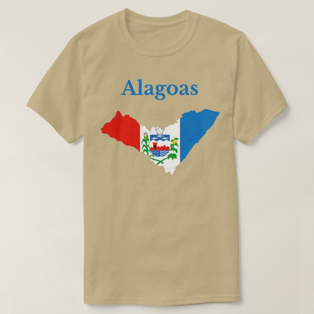 Alagoas State Brazil T-Shirt (Design Front)