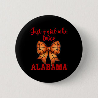 Alama Coquette Sketll Bow Girl Loves Alama 6 Cm Round Badge