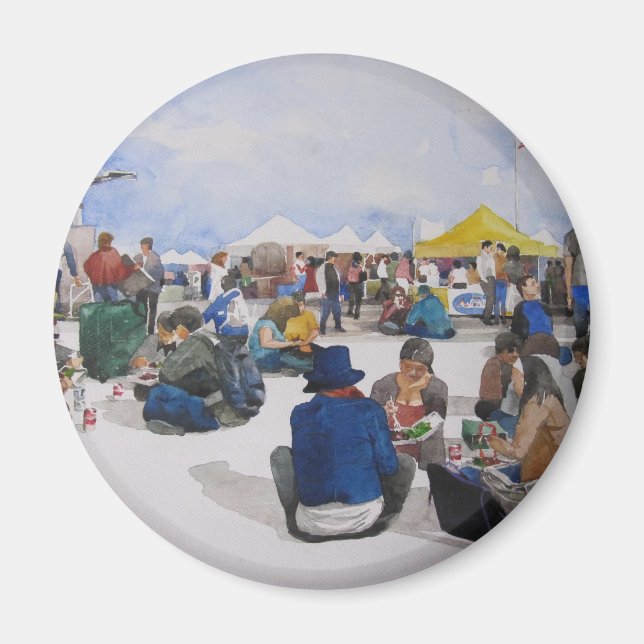 Alameda Antique Pointe Faire Magnet (Front)