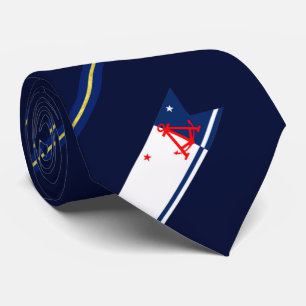 Alameda (California) city flag Neck Tie