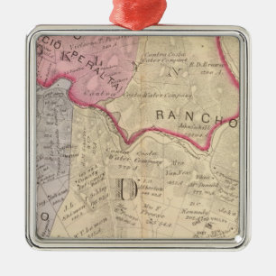 Alameda Co 3 Metal Tree Decoration