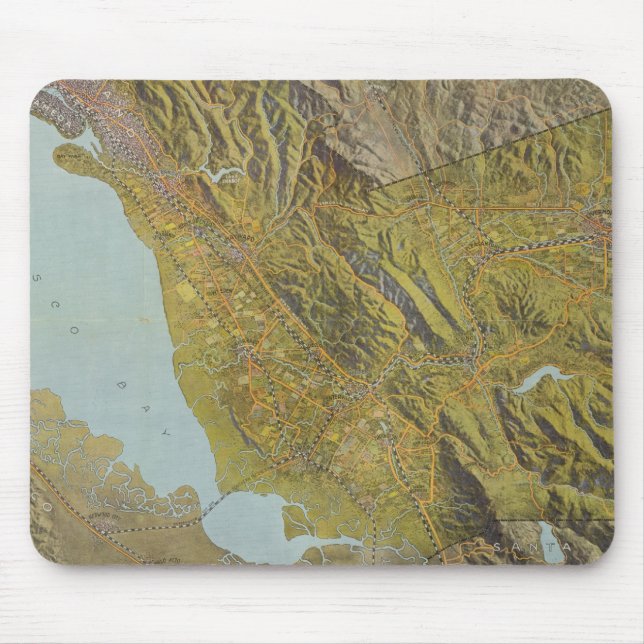 Alameda County, California Mouse Pad (Front)