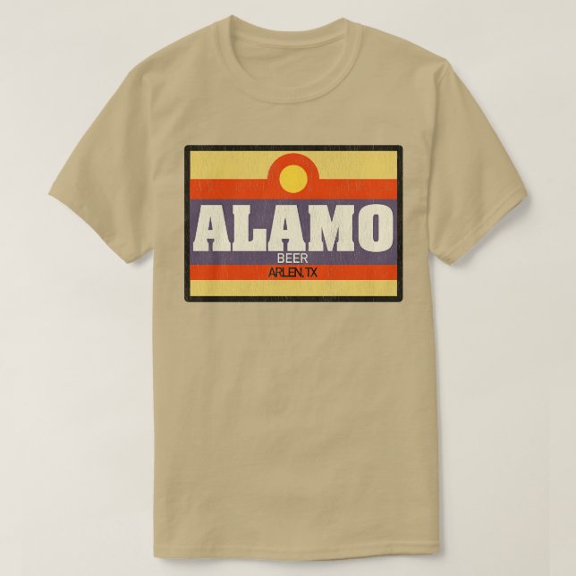 Alamo Beer T-Shirt (Design Front)