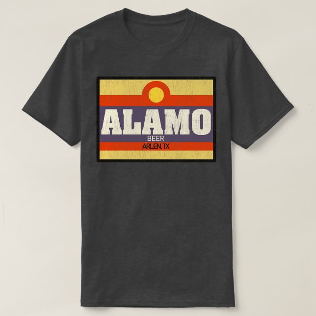 Alamo Beer T-Shirt (Design Front)