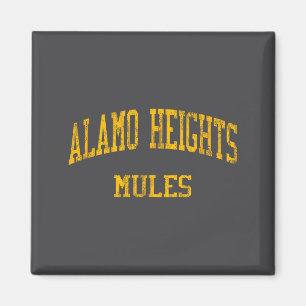 Alamo Heights High School Hs San Antonio Tx Vintag Magnet