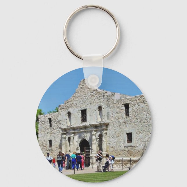 Alamo San Antonio Forts Texas Key Ring (Front)
