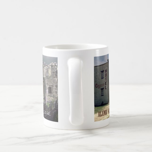 Alamo Village, Brackettville, Texas Coffee Mug (Handle)