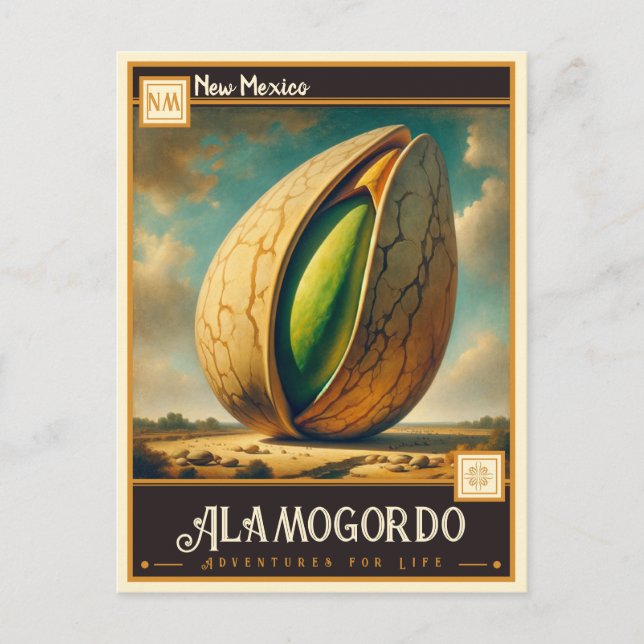 Alamogordo, New Mexico | Vintage Postcard (Front)