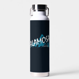 Alamosa Colorado Mountains Water Bottle