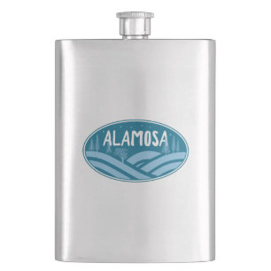 Alamosa Colorado Outdoors Hip Flask