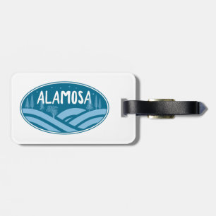 Alamosa Colorado Outdoors Luggage Tag