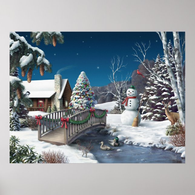 Alan Giana "In Winter's Home" Poster (Front)