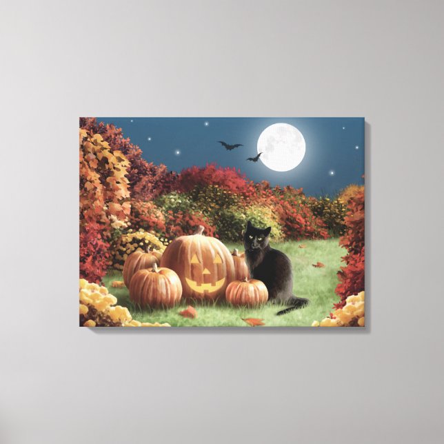Alan Giana "Midnight" Canvas Print (Front)