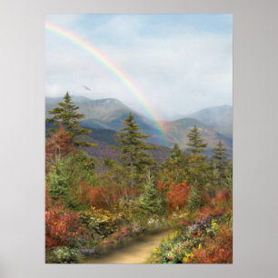 Alan Giana "Misty Mountains" Poster