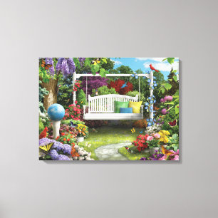 Alan Giana "Nature Sings to Me 3" Canvas Print