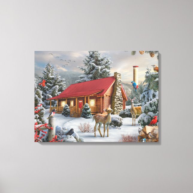 Alan Giana "New Friends" Canvas Print (Front)