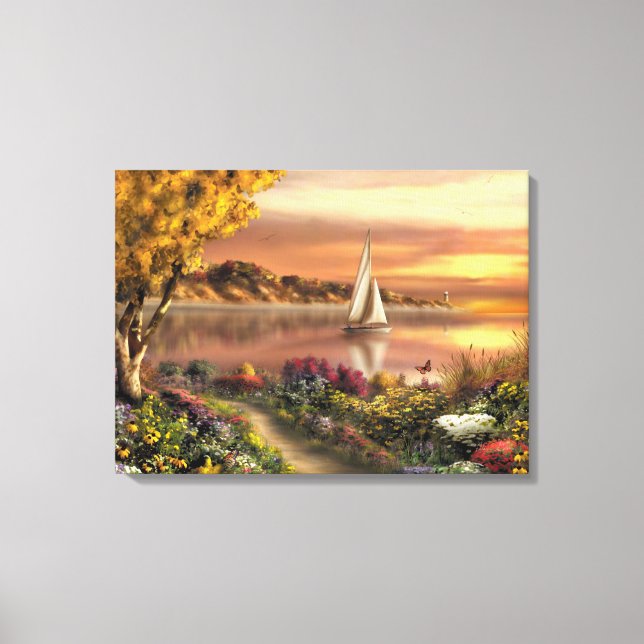 Alan Giana "Onward" Canvas Print (Front)