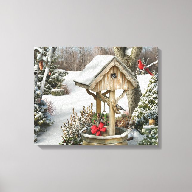 Alan Giana "Winter Wishes" Canvas Print (Front)
