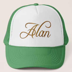 ALAN Name-Branded Personalised Fashion Cap