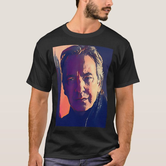 Alan Rickman T-Shirt (Front)