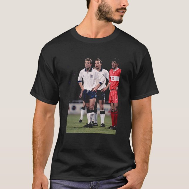 Alan Shearer England V Turkey World Cup Qualifier  T-Shirt (Front)