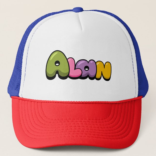 Alan Trucker Hat (Front)