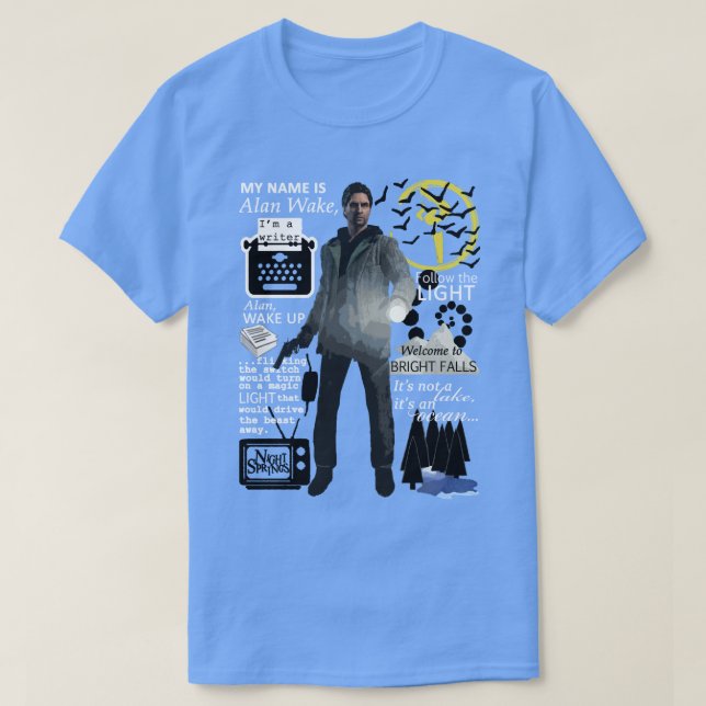Alan Wake T-Shirt (Design Front)