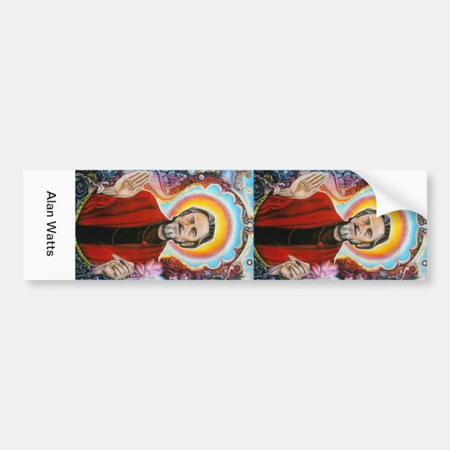 alan watts bumper sticker (Front)