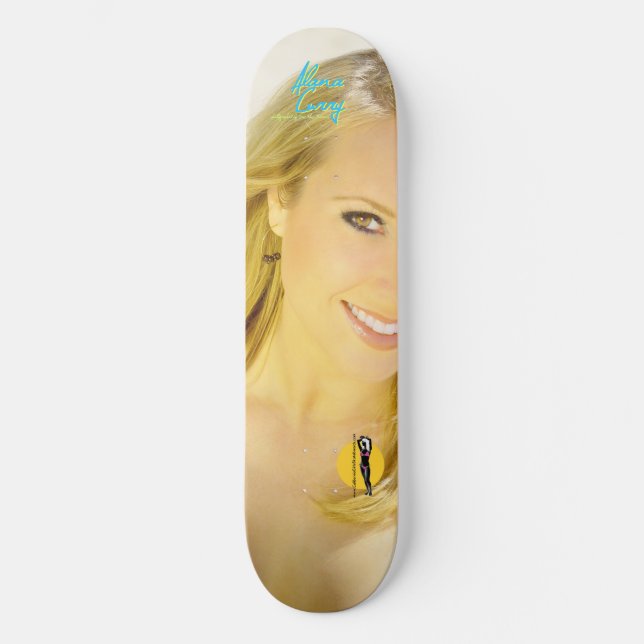 Alana Curry "Ansigt" Skateboard (Front)