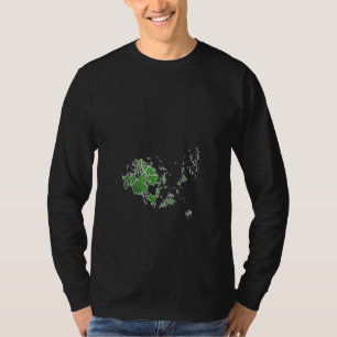 Aland Islands Soccer Football Court T-Shirt