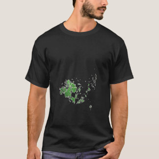 Aland Islands Soccer Football Court T-Shirt