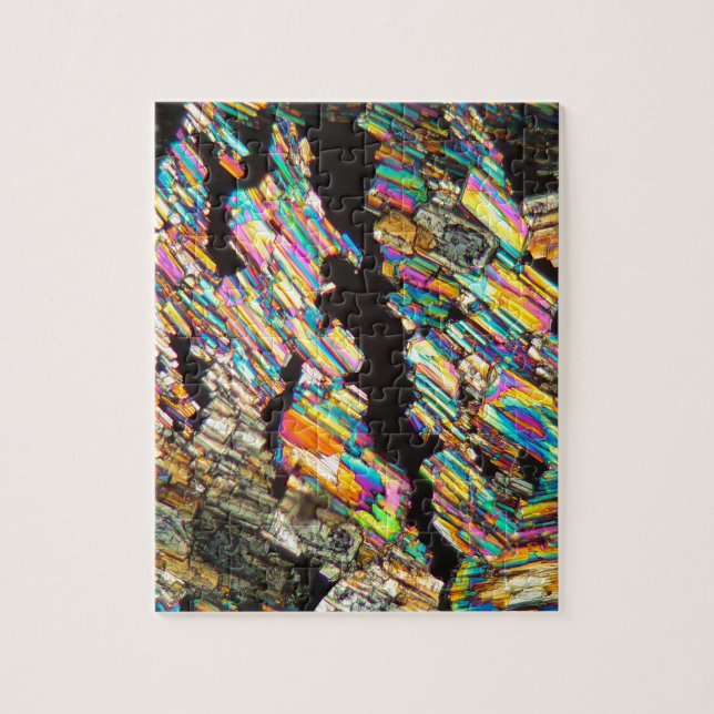 Alanine Amino Acid under a Microscope Jigsaw Puzzle (Vertical)